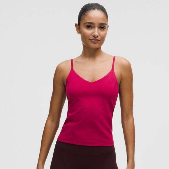 Lululemon NWT Align Waist-Length Cami Tank Magenta Smoke - Picture 1 of 14
